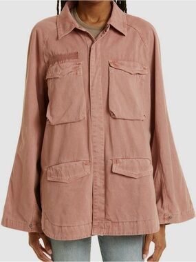Pistola Briana Oversized Utility Jacket Size Medium